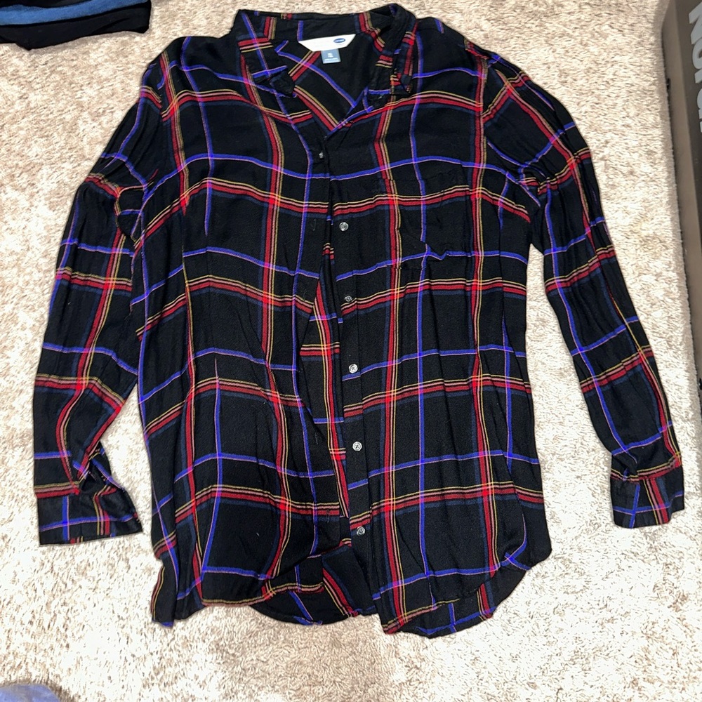 Old Navy plaid top